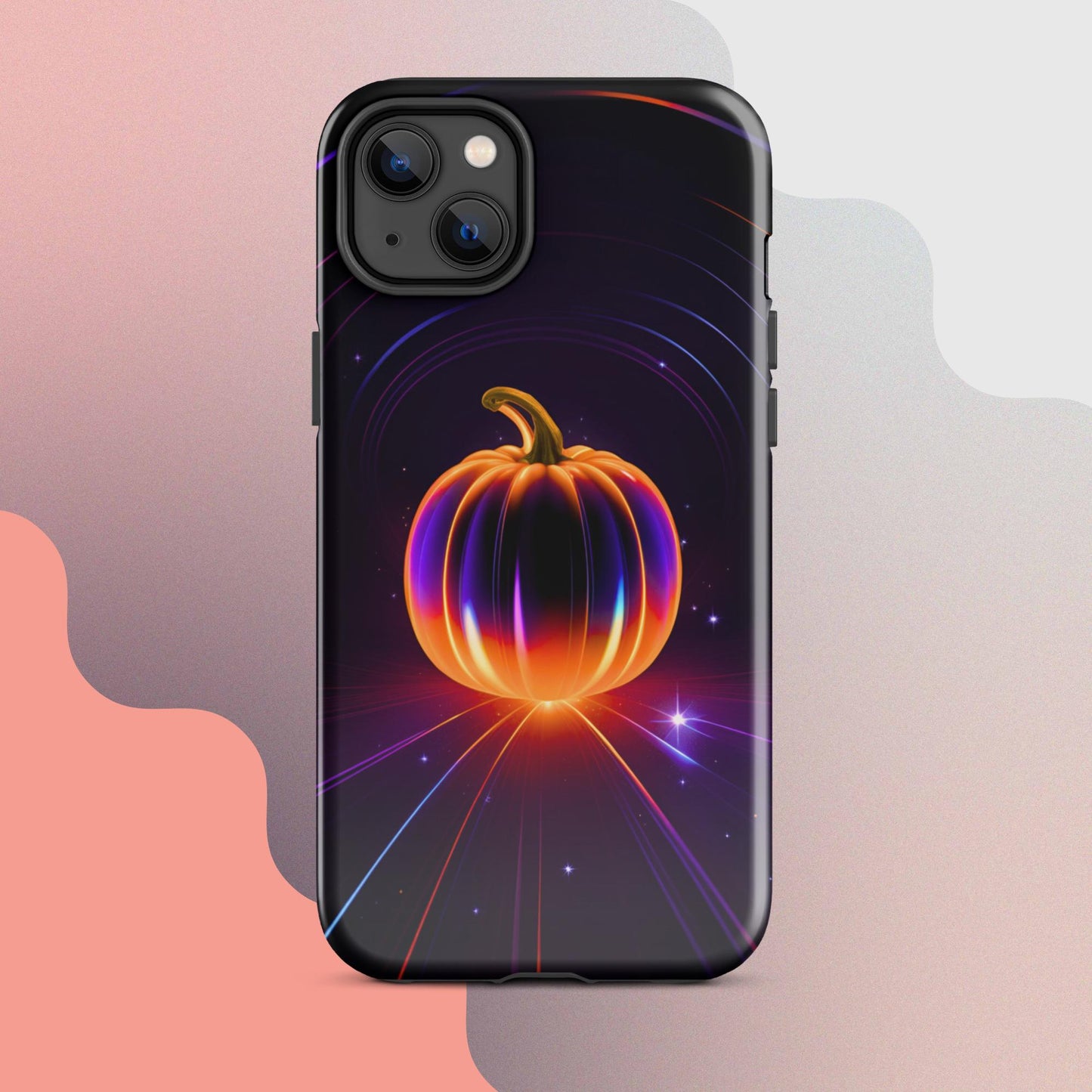 Tough Case for iPhone®, Halloween Cell phone Case, pumpkin cell phone case, iphone14, Iphone 13, iphone 12 halloween case,