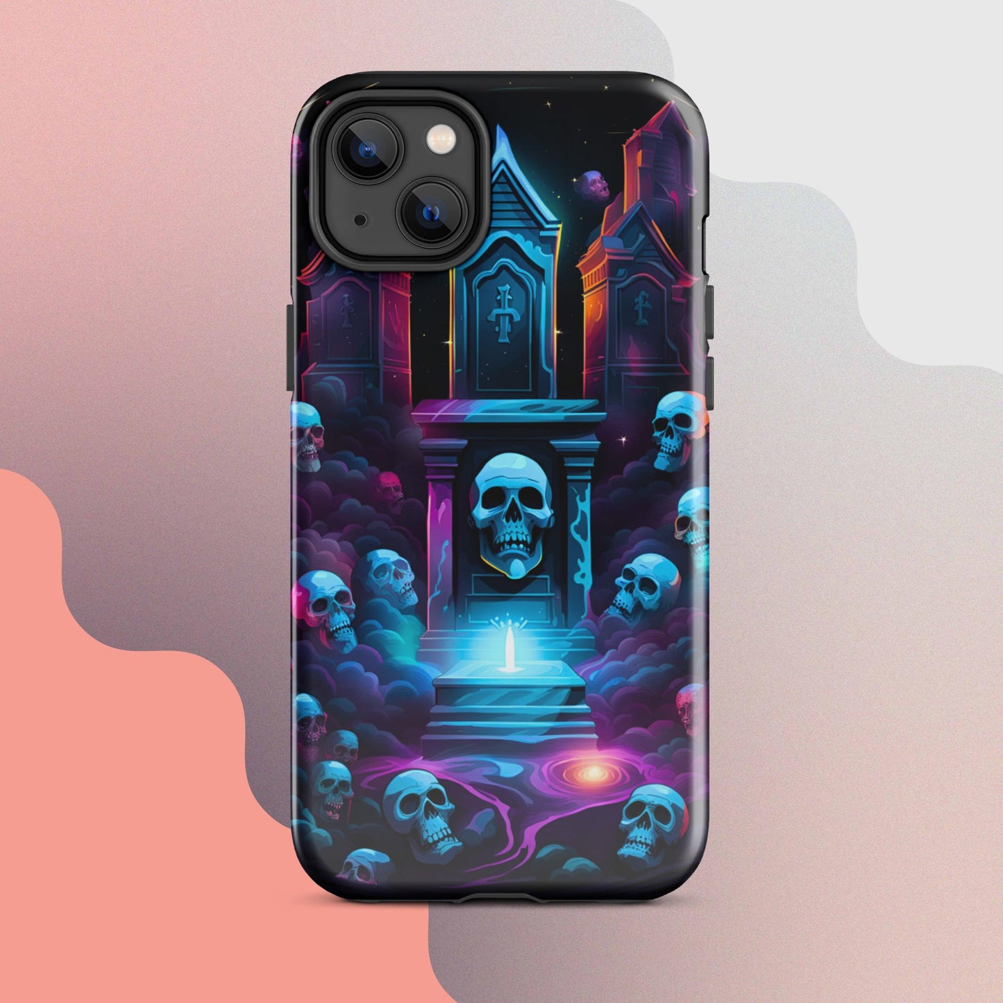 Tough Case for iPhone®, Halloween Cell phone Case, pumpkin cell phone case, iphone14, Iphone 13, iphone 12 halloween case,