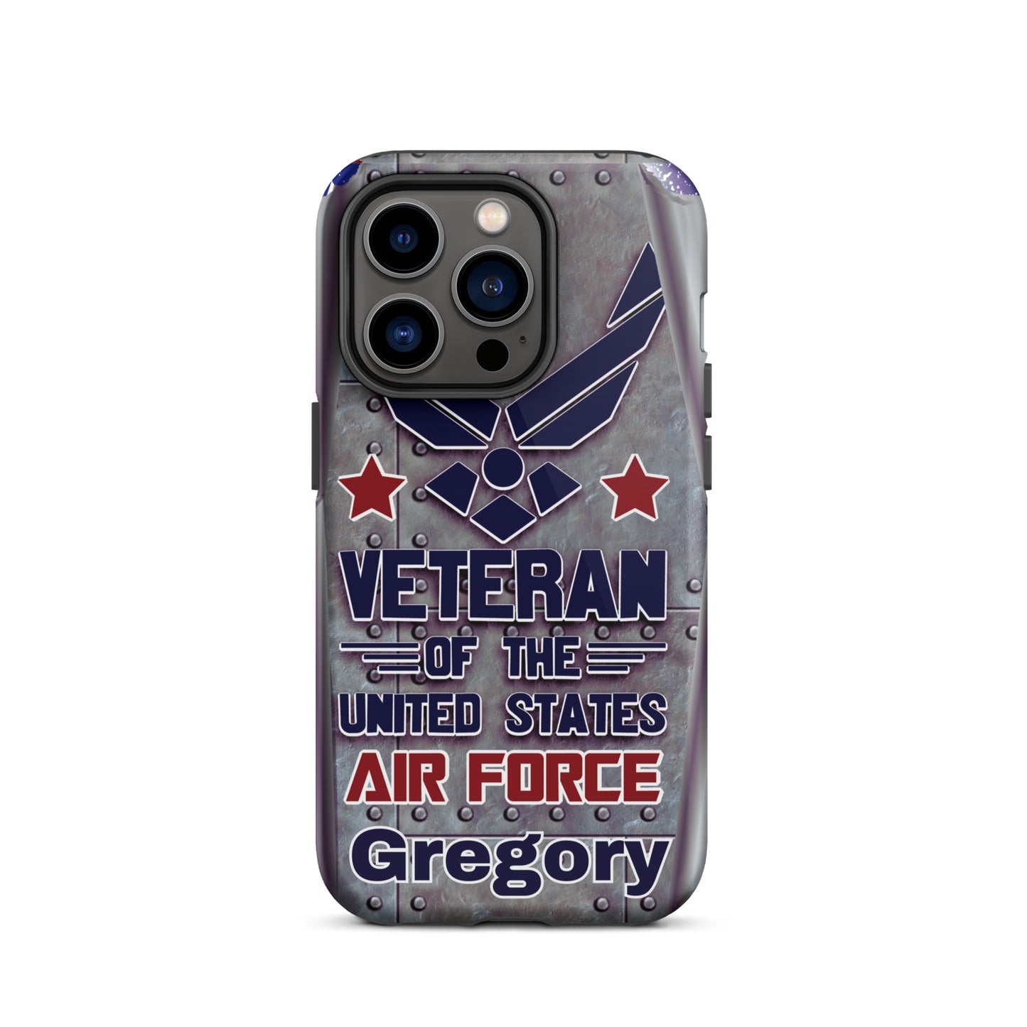 Tough Case for iPhone®,personalized cell phone cover, Veterans phone case