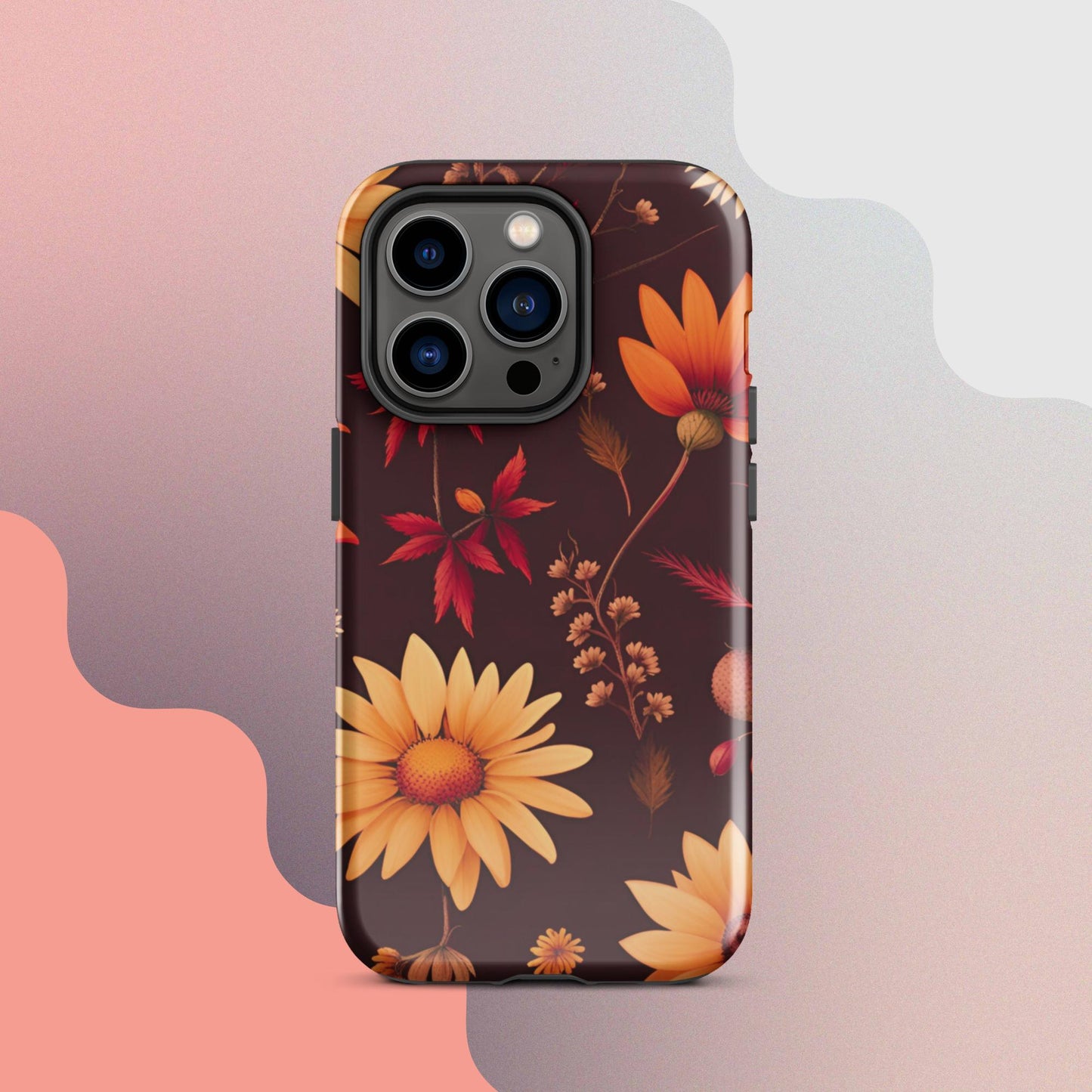 Wildflower phone case, iphone case for her, iphone 15, Tough Case for iPhone®