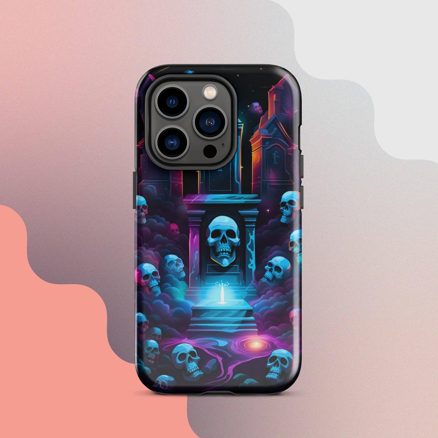 Tough Case for iPhone®, Halloween Cell phone Case, pumpkin cell phone case, iphone14, Iphone 13, iphone 12 halloween case,