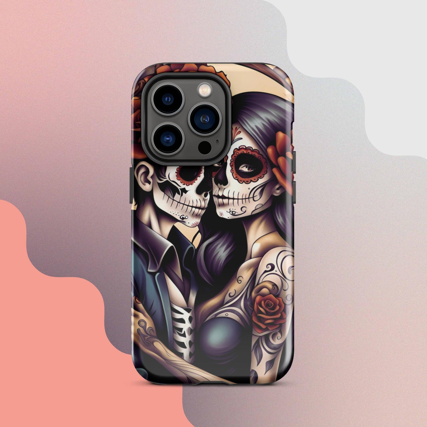 Day of the Dead Cell phone case, iphone halloween case, Halloween iphone case, Skeleton phone case,Tough Case for iPhone®