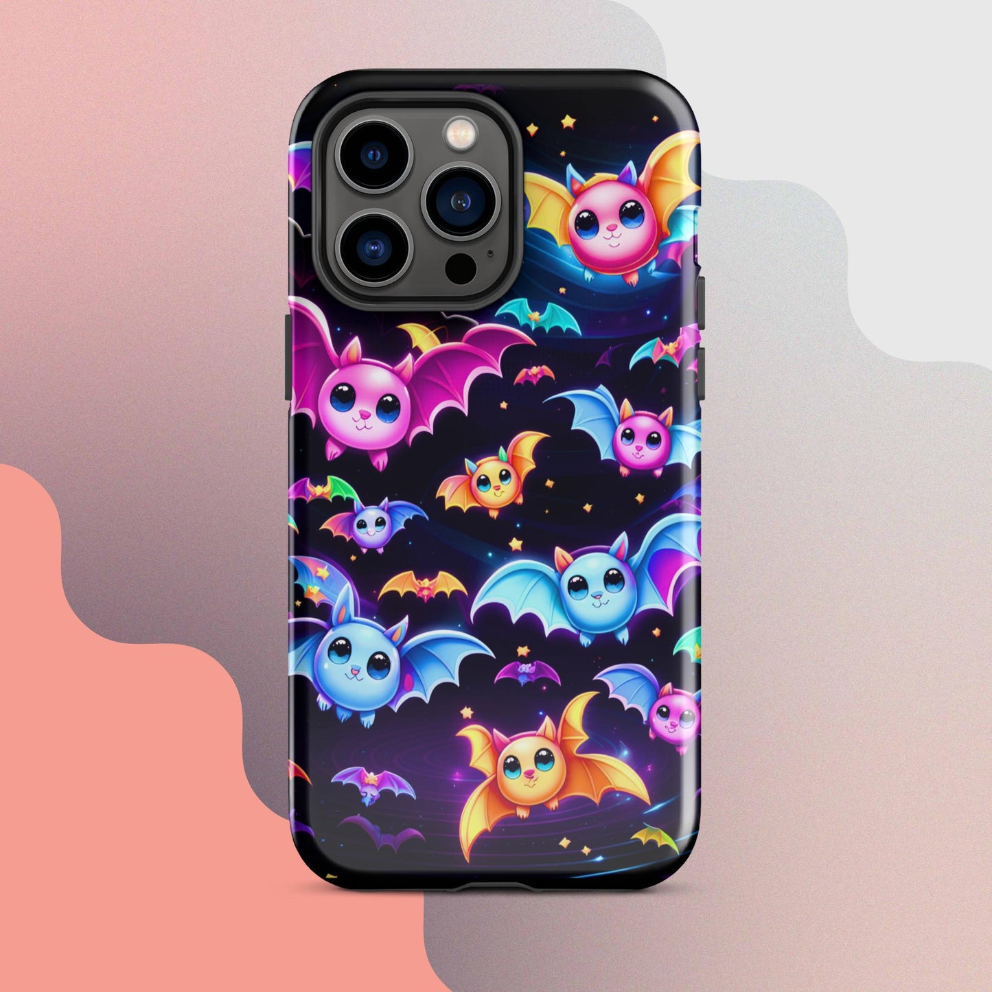 Tough Case for iPhone®, Halloween Cell phone Case, pumpkin cell phone case,  samsung phone caseiphone14, Iphone 13, iphone 12 halloween case, Cute bat case, adorable halloween case,