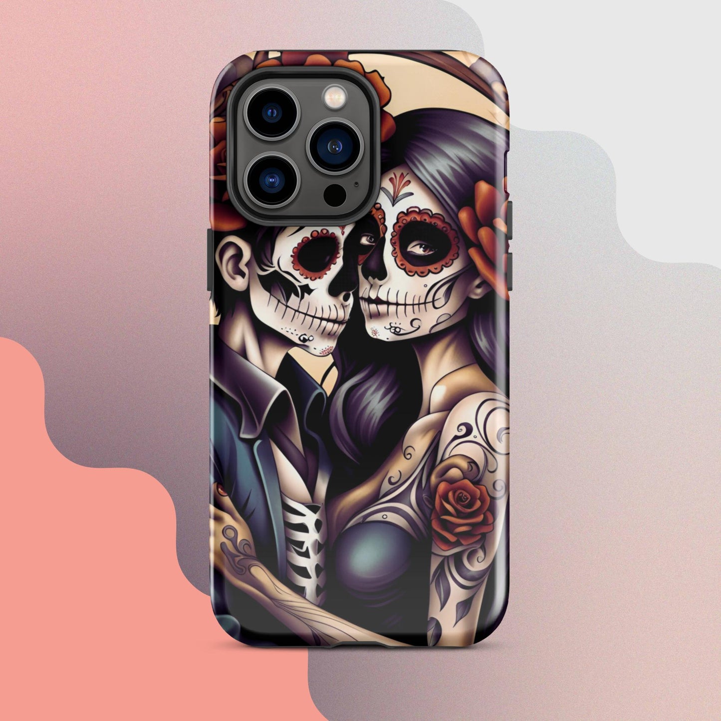 Day of the Dead Cell phone case, iphone halloween case, Halloween iphone case, Skeleton phone case,Tough Case for iPhone®