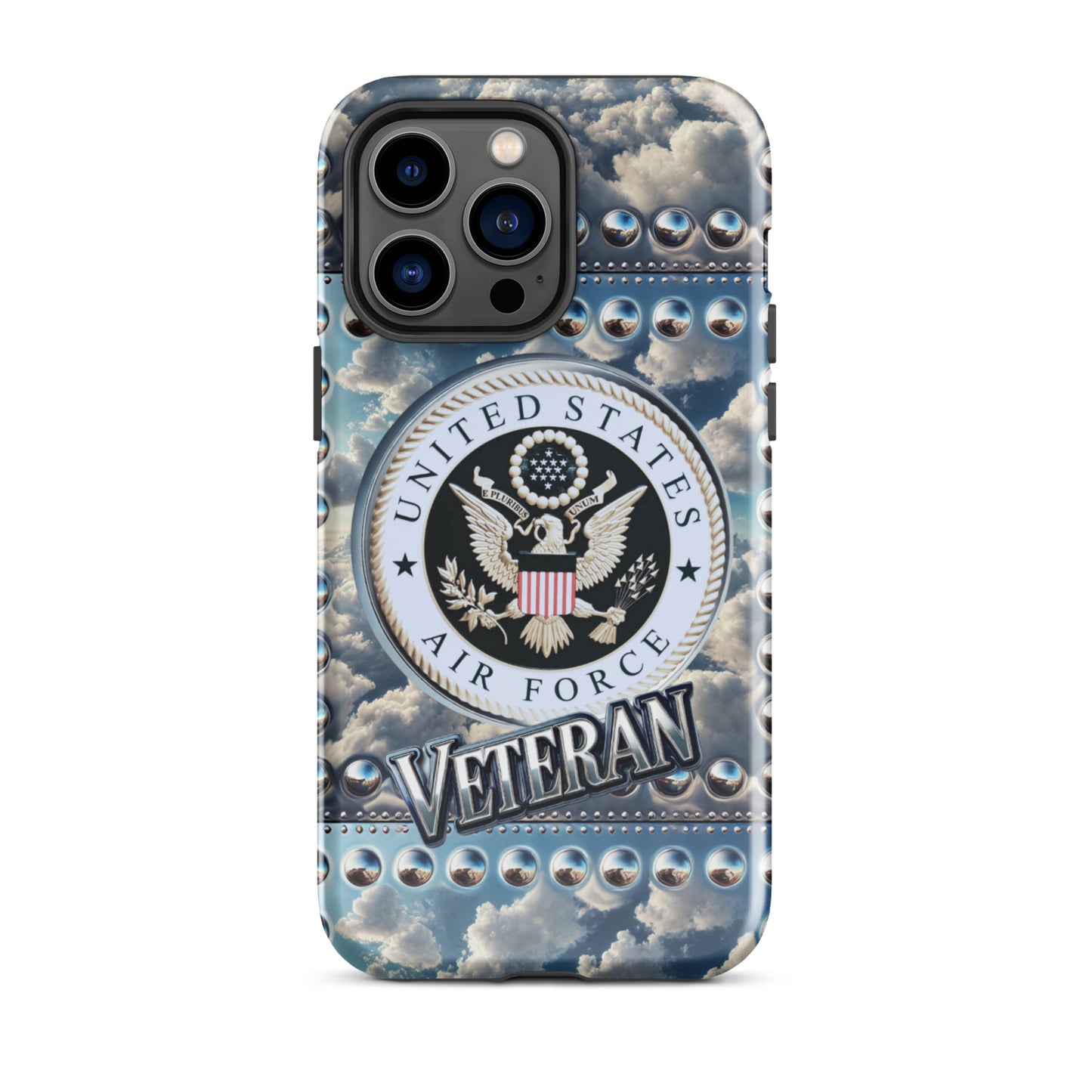 Airforce Veteran iphone case, Retired veteran phone case, anutcase, Tough Case for iPhone®, military phone case, air force phone case,