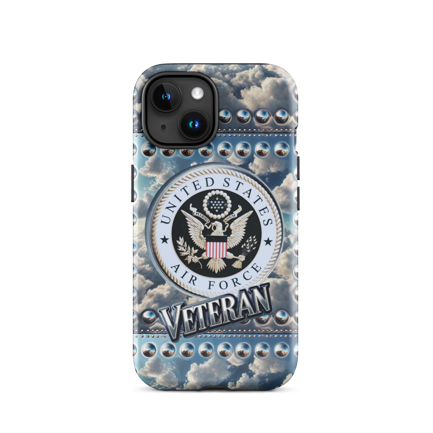 Airforce Veteran iphone case, Retired veteran phone case, anutcase, Tough Case for iPhone®, military phone case, air force phone case,