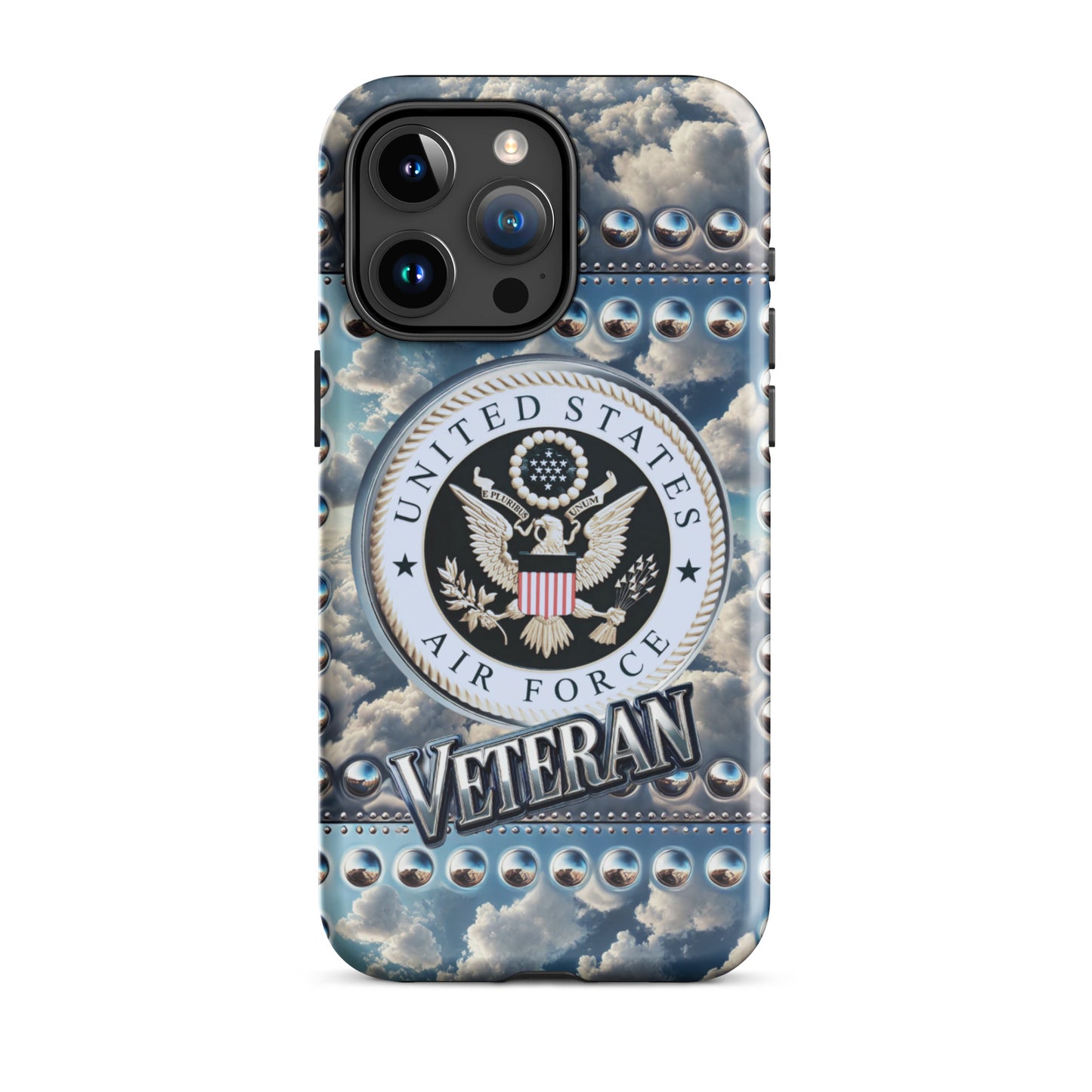 Airforce Veteran iphone case, Retired veteran phone case, anutcase, Tough Case for iPhone®, military phone case, air force phone case,