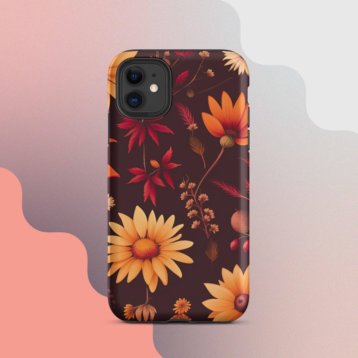 Wildflower phone case, iphone case for her, iphone 15, Tough Case for iPhone®