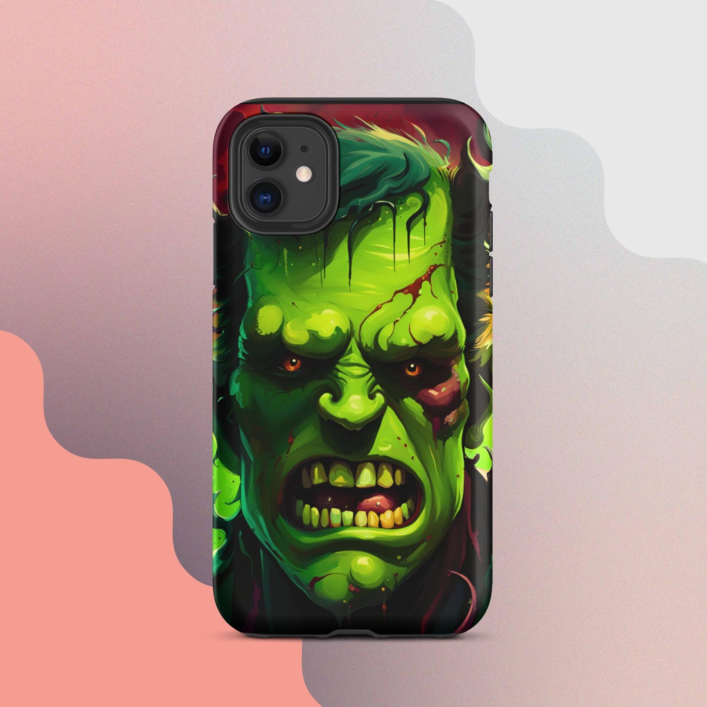 Tough Case for iPhone®,Tough Case for iPhone®, Halloween Cell phone Case, pumpkin cell phone case, iphone14, Iphone 13, iphone 12 halloween case,