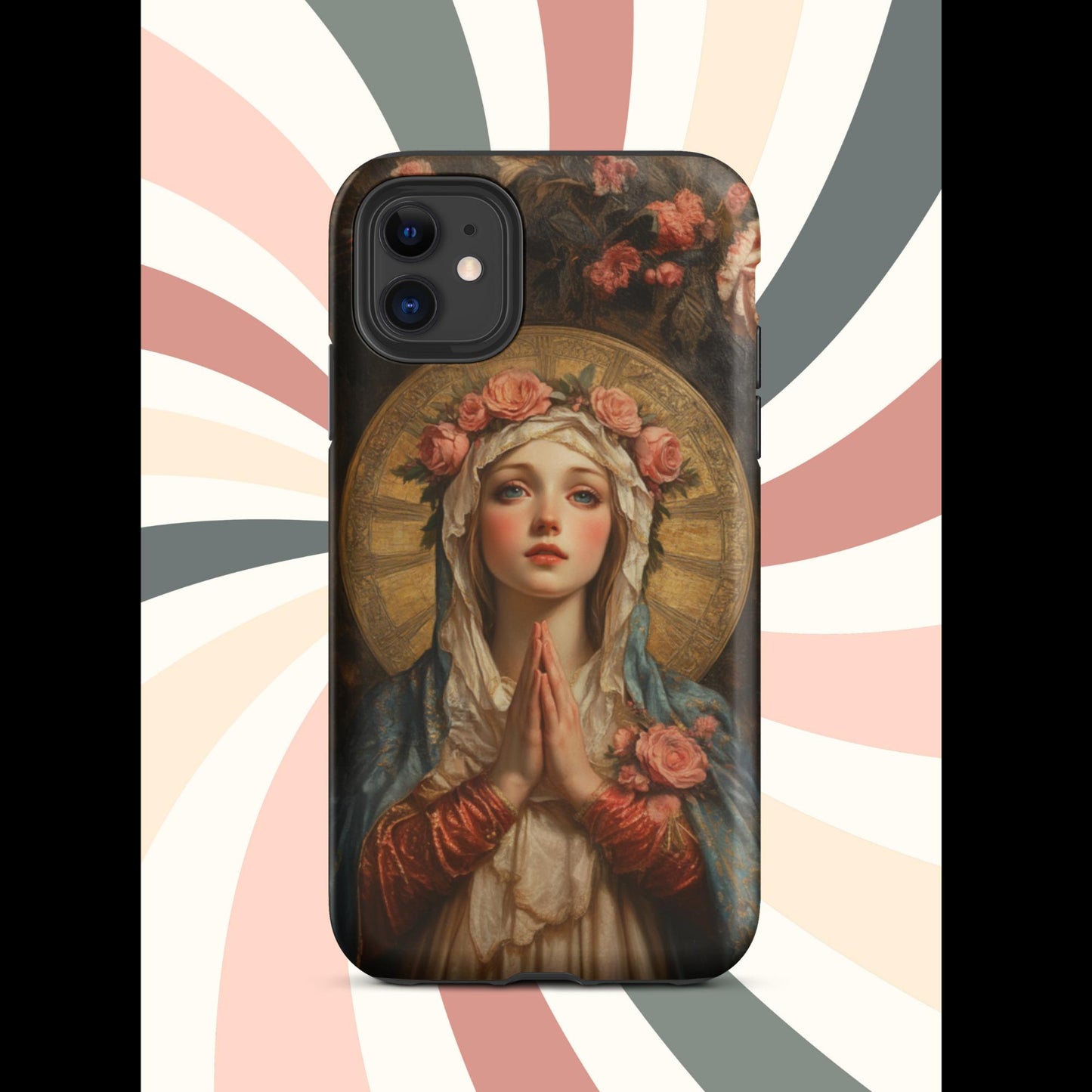 Tough Case for iPhone®, Virgin Mary, Religious phone case, iphone15, trending cell phone case, anutcase