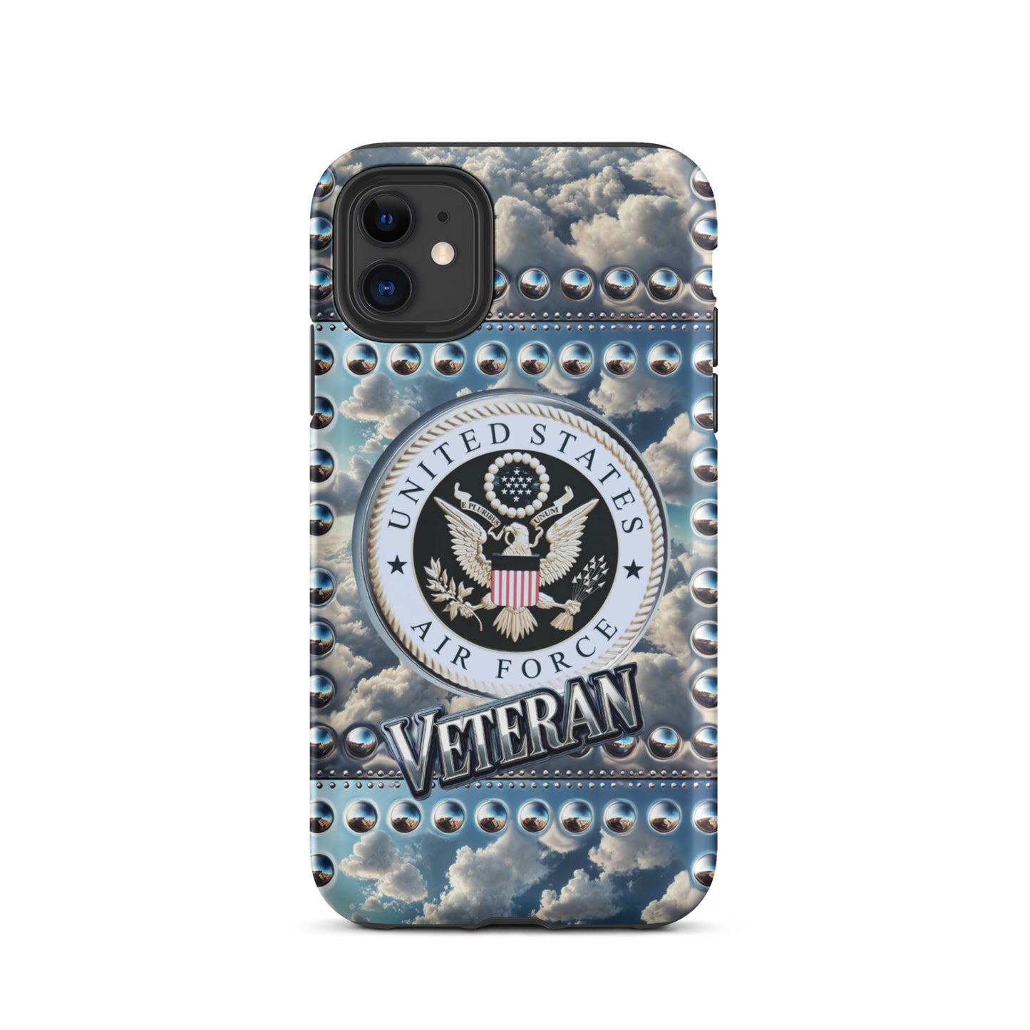 Airforce Veteran iphone case, Retired veteran phone case, anutcase, Tough Case for iPhone®, military phone case, air force phone case,