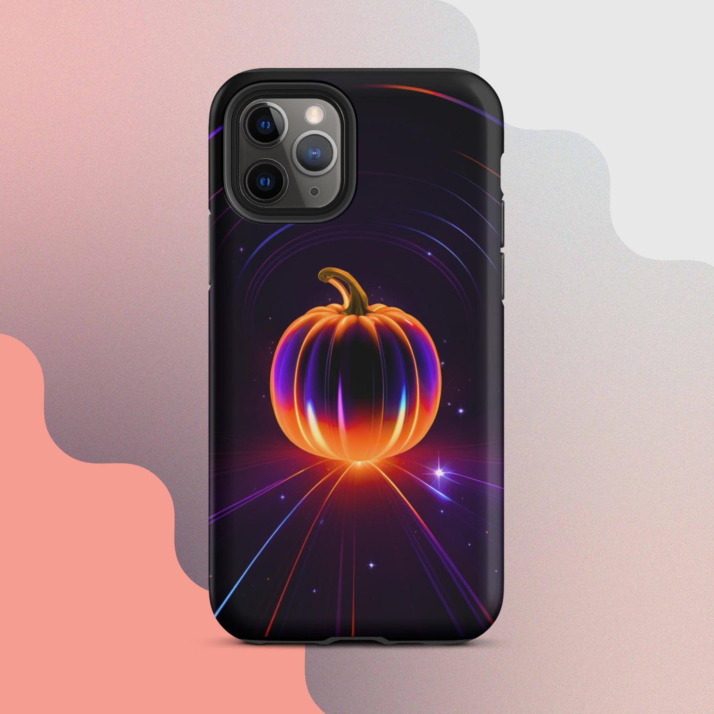 Tough Case for iPhone®, Halloween Cell phone Case, pumpkin cell phone case, iphone14, Iphone 13, iphone 12 halloween case,