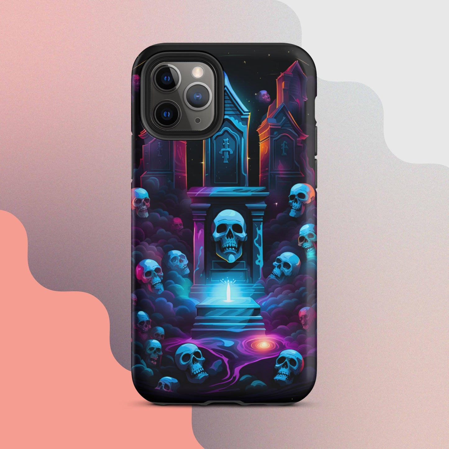 Tough Case for iPhone®, Halloween Cell phone Case, pumpkin cell phone case, iphone14, Iphone 13, iphone 12 halloween case,