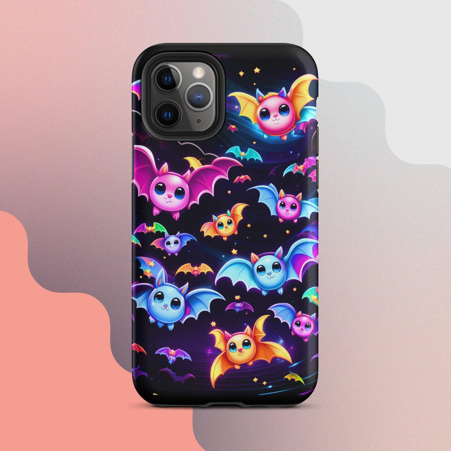 Tough Case for iPhone®, Halloween Cell phone Case, pumpkin cell phone case,  samsung phone caseiphone14, Iphone 13, iphone 12 halloween case, Cute bat case, adorable halloween case,