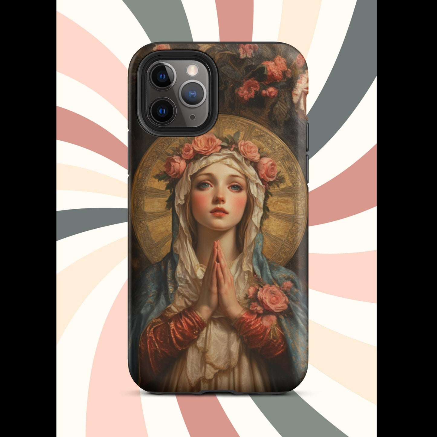 Tough Case for iPhone®, Virgin Mary, Religious phone case, iphone15, trending cell phone case, anutcase