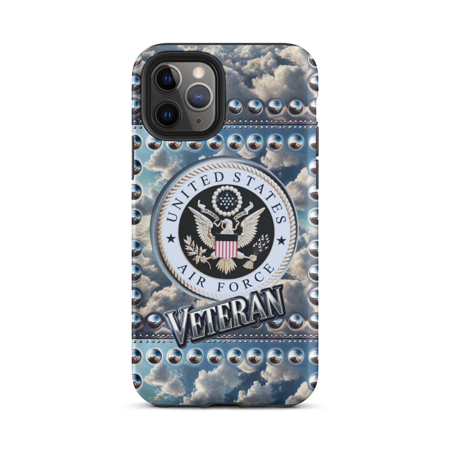 Airforce Veteran iphone case, Retired veteran phone case, anutcase, Tough Case for iPhone®, military phone case, air force phone case,