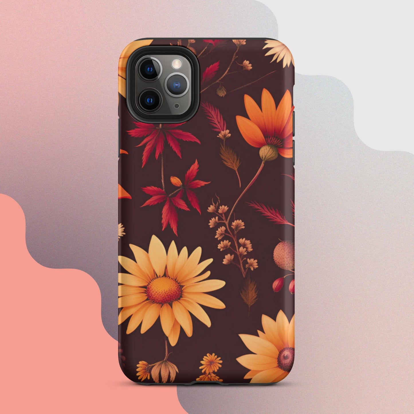 Wildflower phone case, iphone case for her, iphone 15, Tough Case for iPhone®