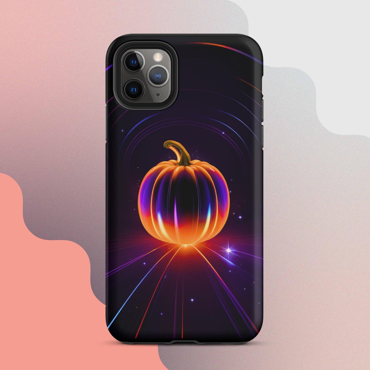 Tough Case for iPhone®, Halloween Cell phone Case, pumpkin cell phone case, iphone14, Iphone 13, iphone 12 halloween case,