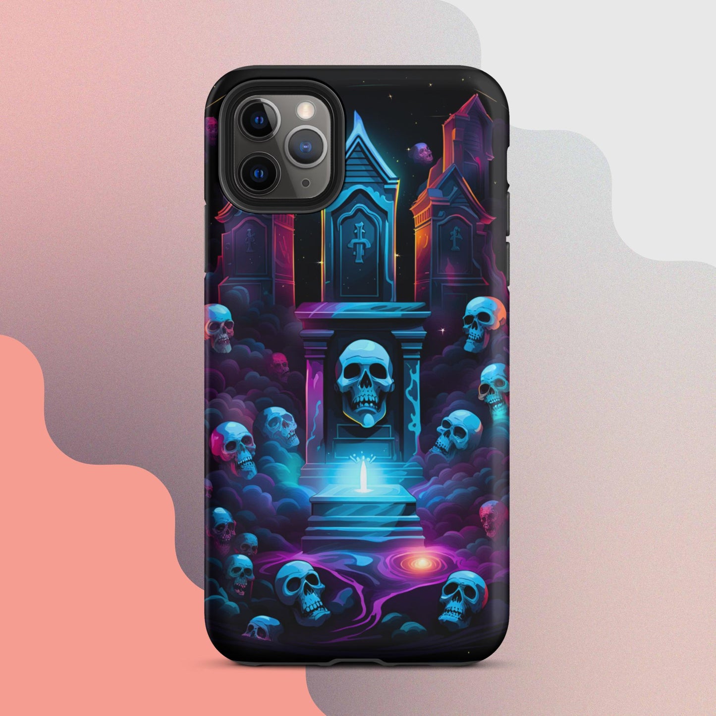 Tough Case for iPhone®, Halloween Cell phone Case, pumpkin cell phone case, iphone14, Iphone 13, iphone 12 halloween case,