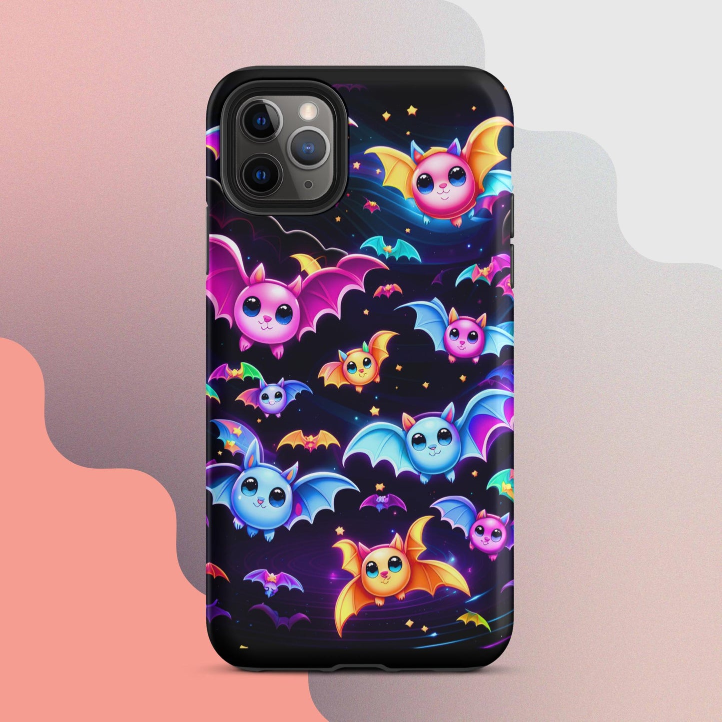 Tough Case for iPhone®, Halloween Cell phone Case, pumpkin cell phone case,  samsung phone caseiphone14, Iphone 13, iphone 12 halloween case, Cute bat case, adorable halloween case,