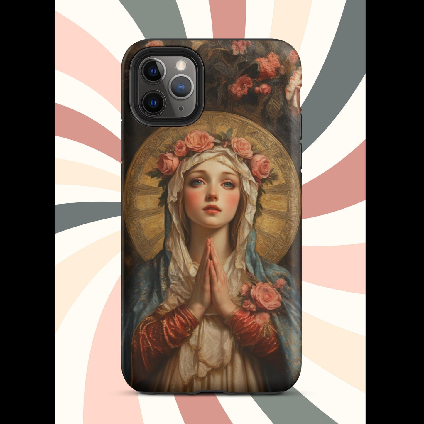 Tough Case for iPhone®, Virgin Mary, Religious phone case, iphone15, trending cell phone case, anutcase