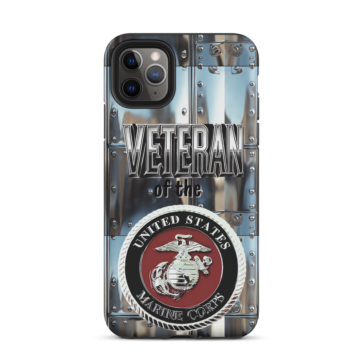 Military Veteran phone case, Marine phone case, Veteran phone case, iphone15, anutcase, Tough Case for iPhone®