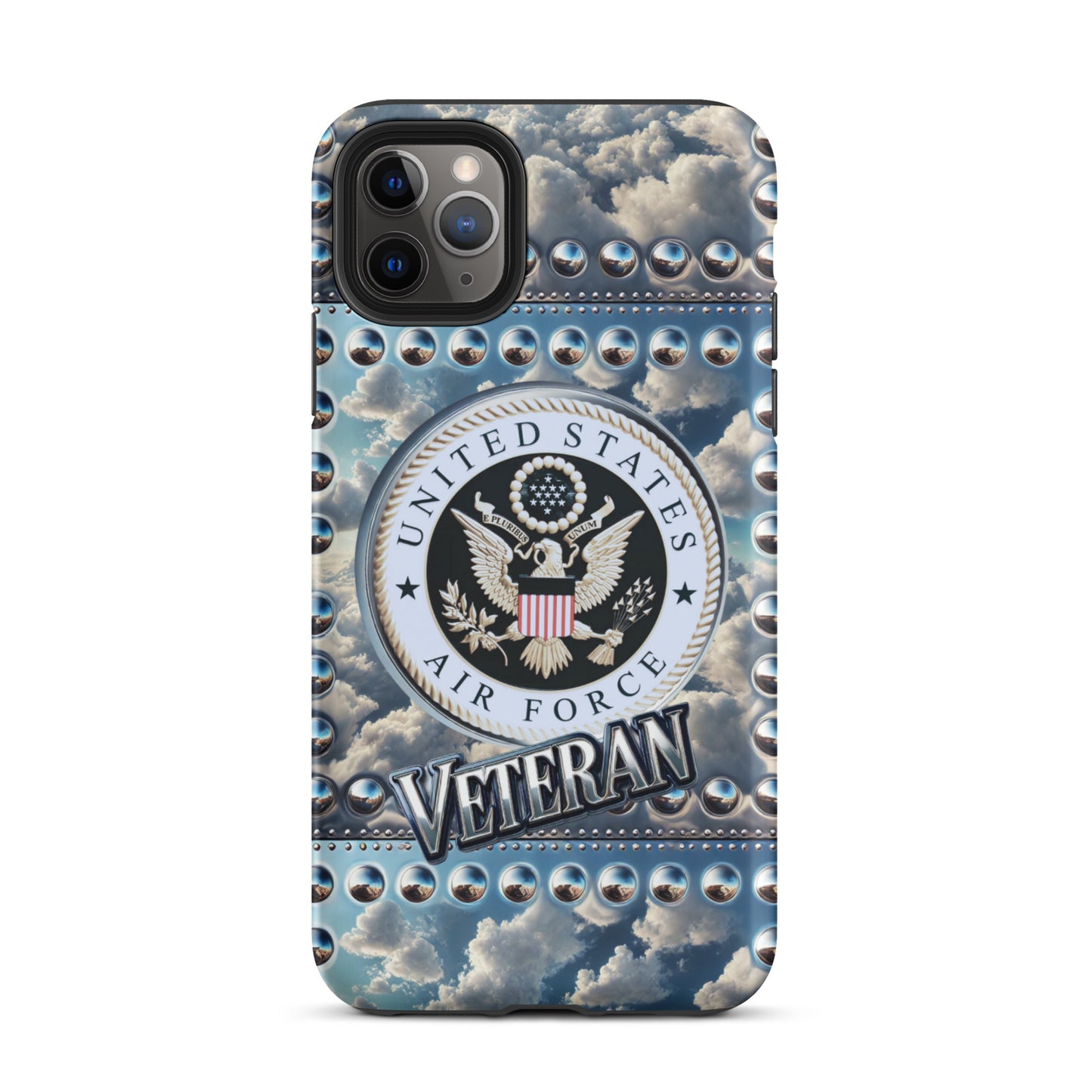 Airforce Veteran iphone case, Retired veteran phone case, anutcase, Tough Case for iPhone®, military phone case, air force phone case,