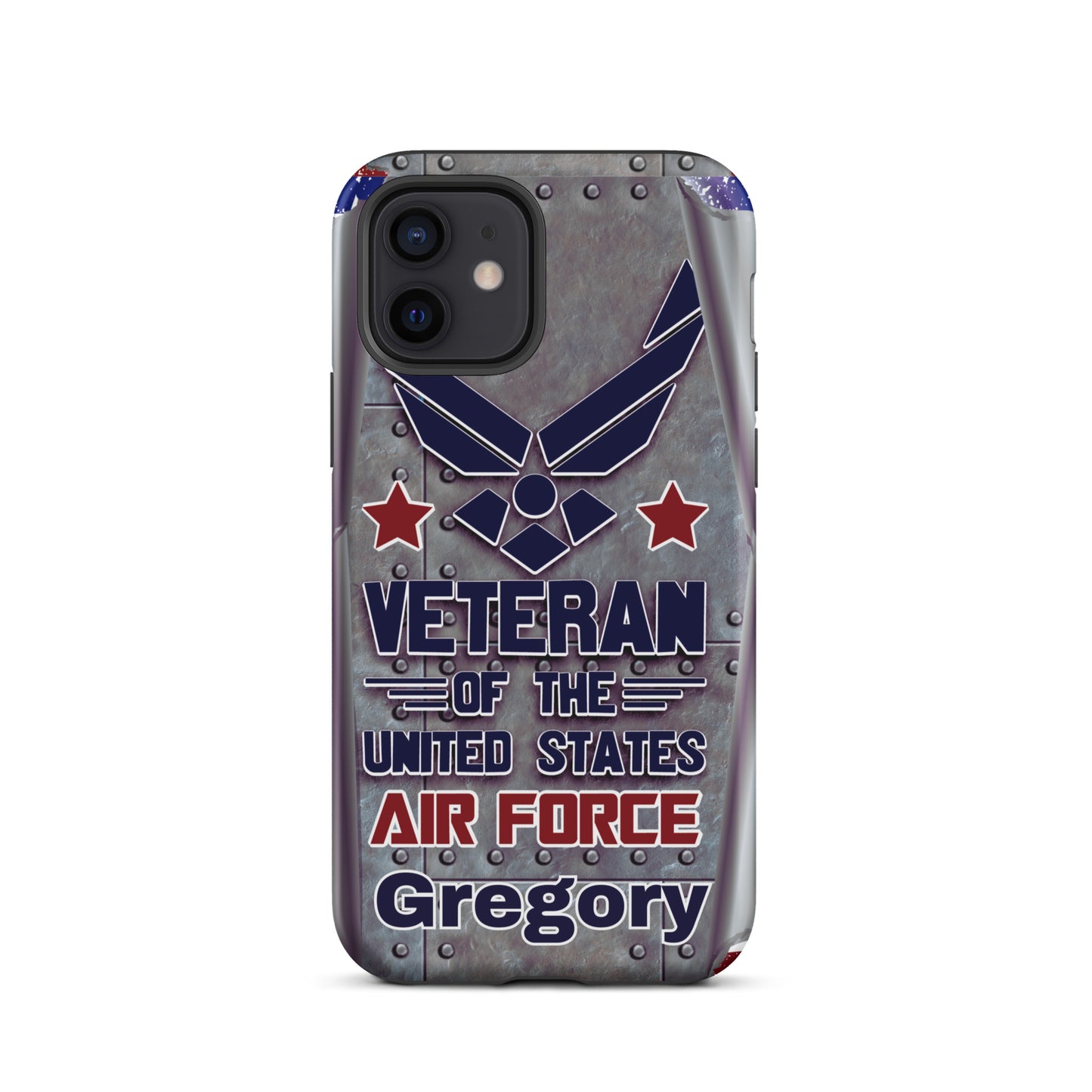 Tough Case for iPhone®,personalized cell phone cover, Veterans phone case