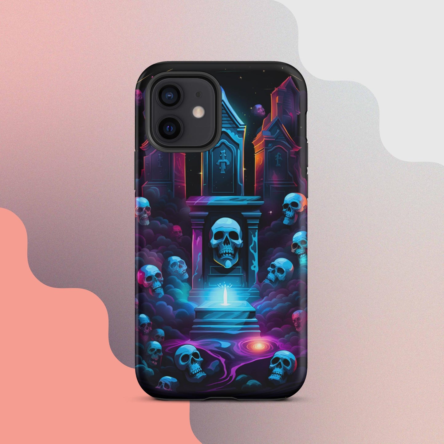 Tough Case for iPhone®, Halloween Cell phone Case, pumpkin cell phone case, iphone14, Iphone 13, iphone 12 halloween case,