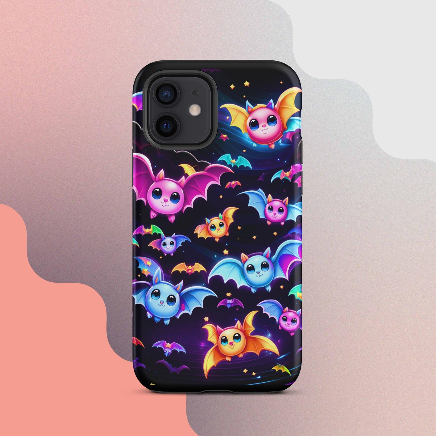 Tough Case for iPhone®, Halloween Cell phone Case, pumpkin cell phone case,  samsung phone caseiphone14, Iphone 13, iphone 12 halloween case, Cute bat case, adorable halloween case,