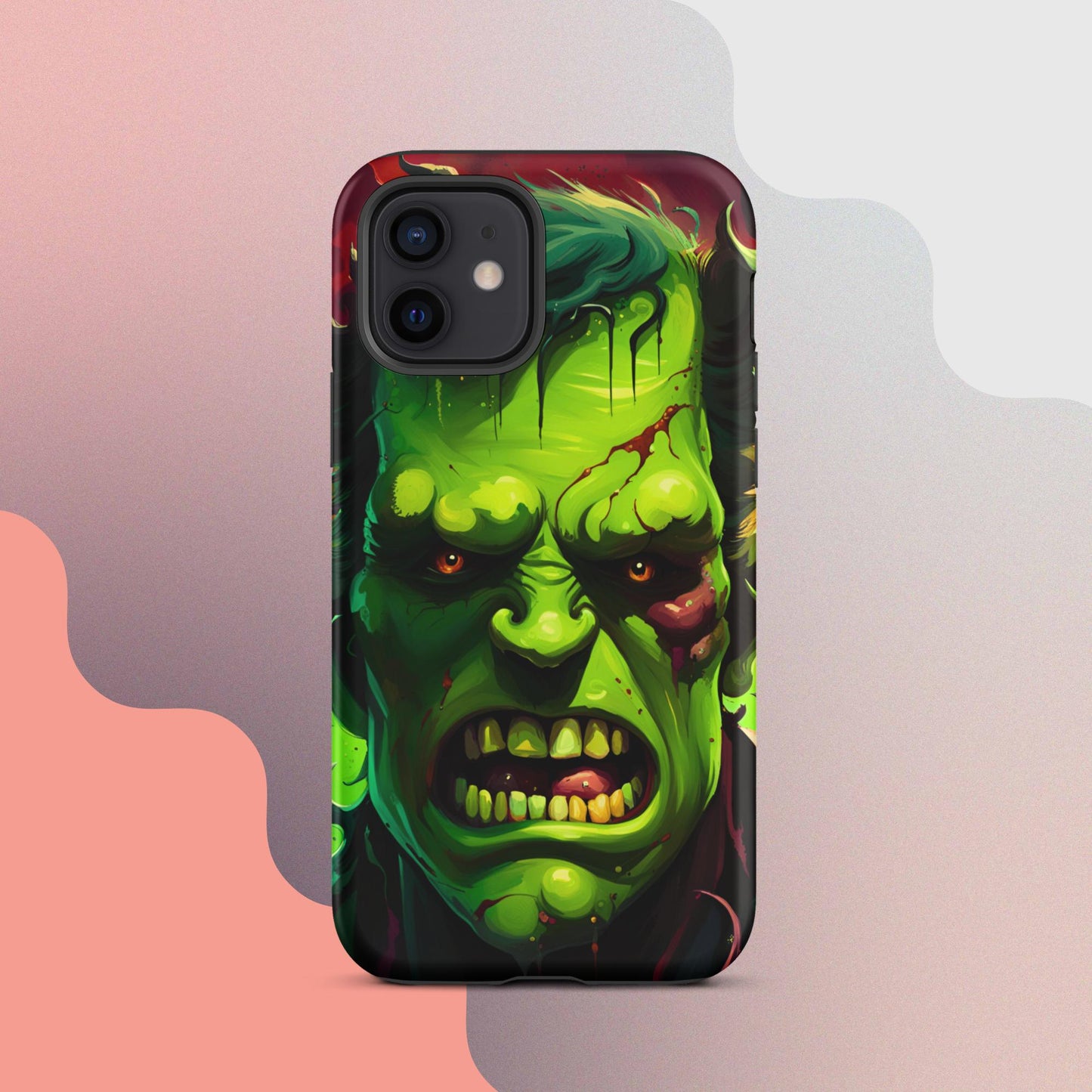 Tough Case for iPhone®,Tough Case for iPhone®, Halloween Cell phone Case, pumpkin cell phone case, iphone14, Iphone 13, iphone 12 halloween case,