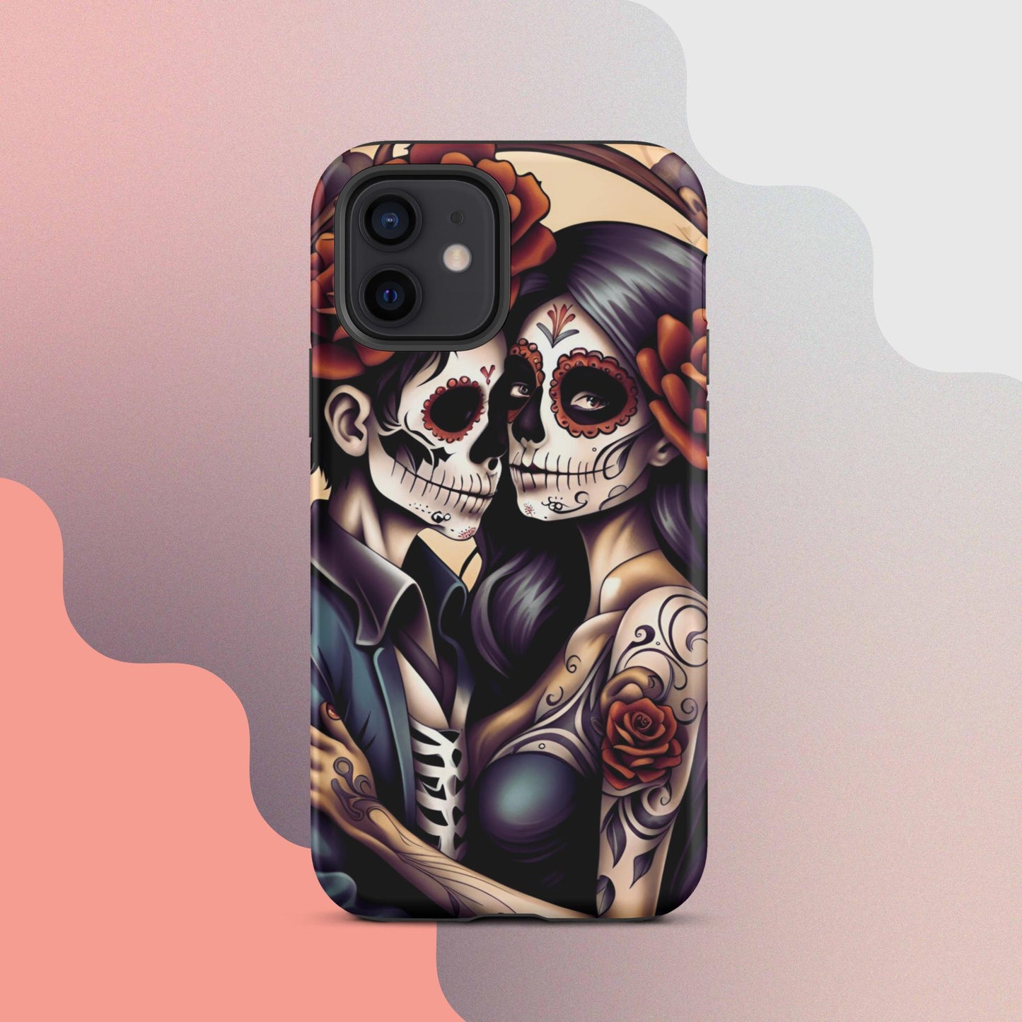 Day of the Dead Cell phone case, iphone halloween case, Halloween iphone case, Skeleton phone case,Tough Case for iPhone®