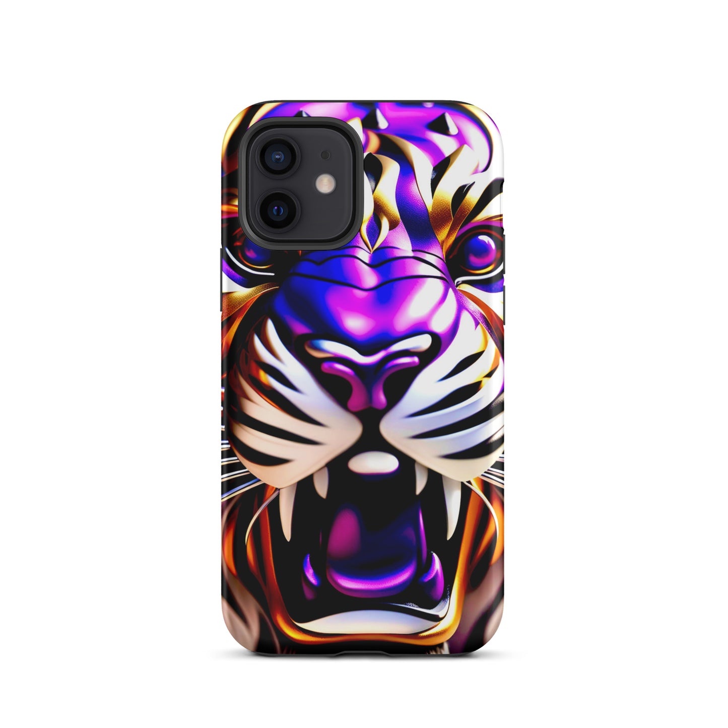 Tiger photos case, New Orleans iPhone case, Louisiana phone case, purple and gold tiger case, Tough Case for iPhone®