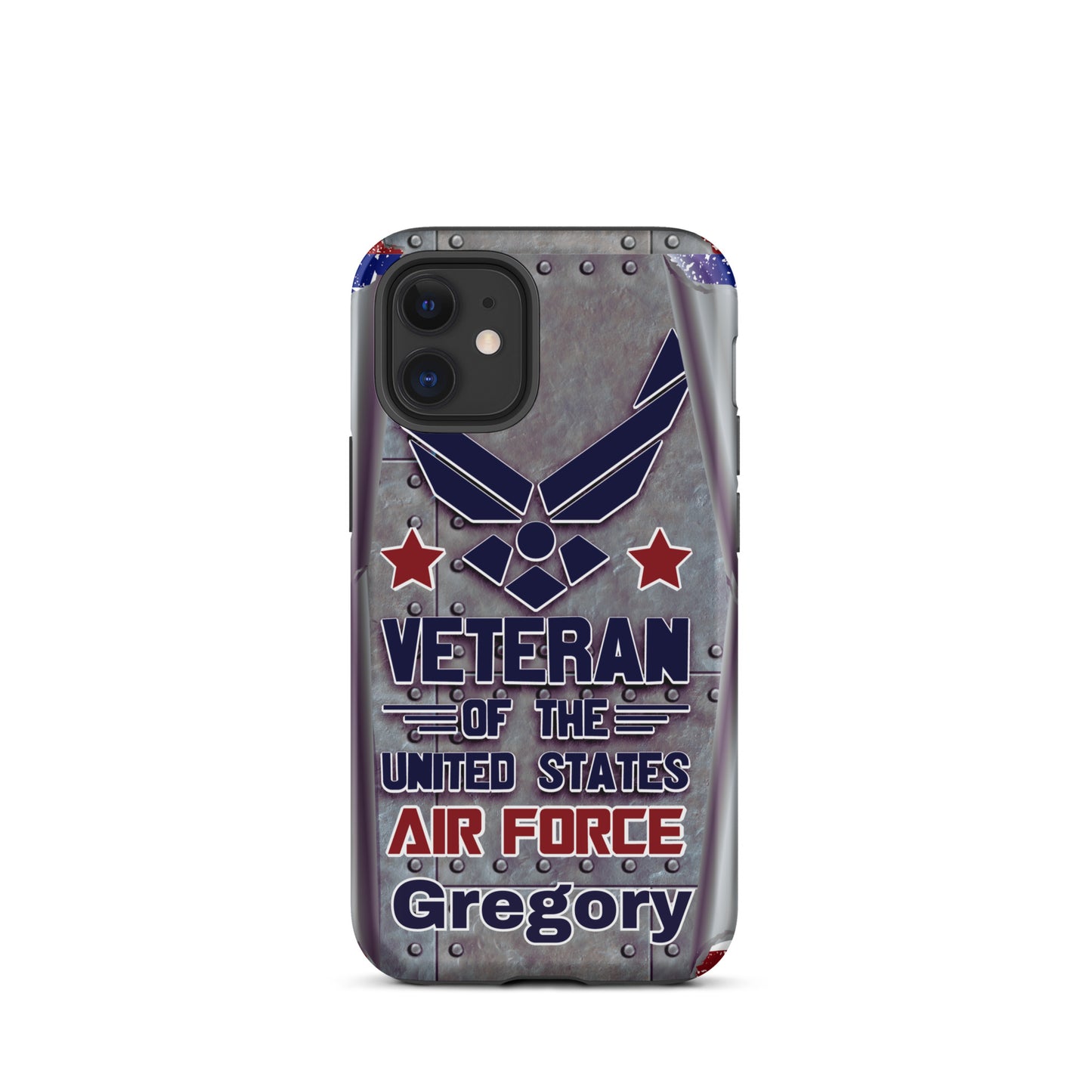 Tough Case for iPhone®,personalized cell phone cover, Veterans phone case