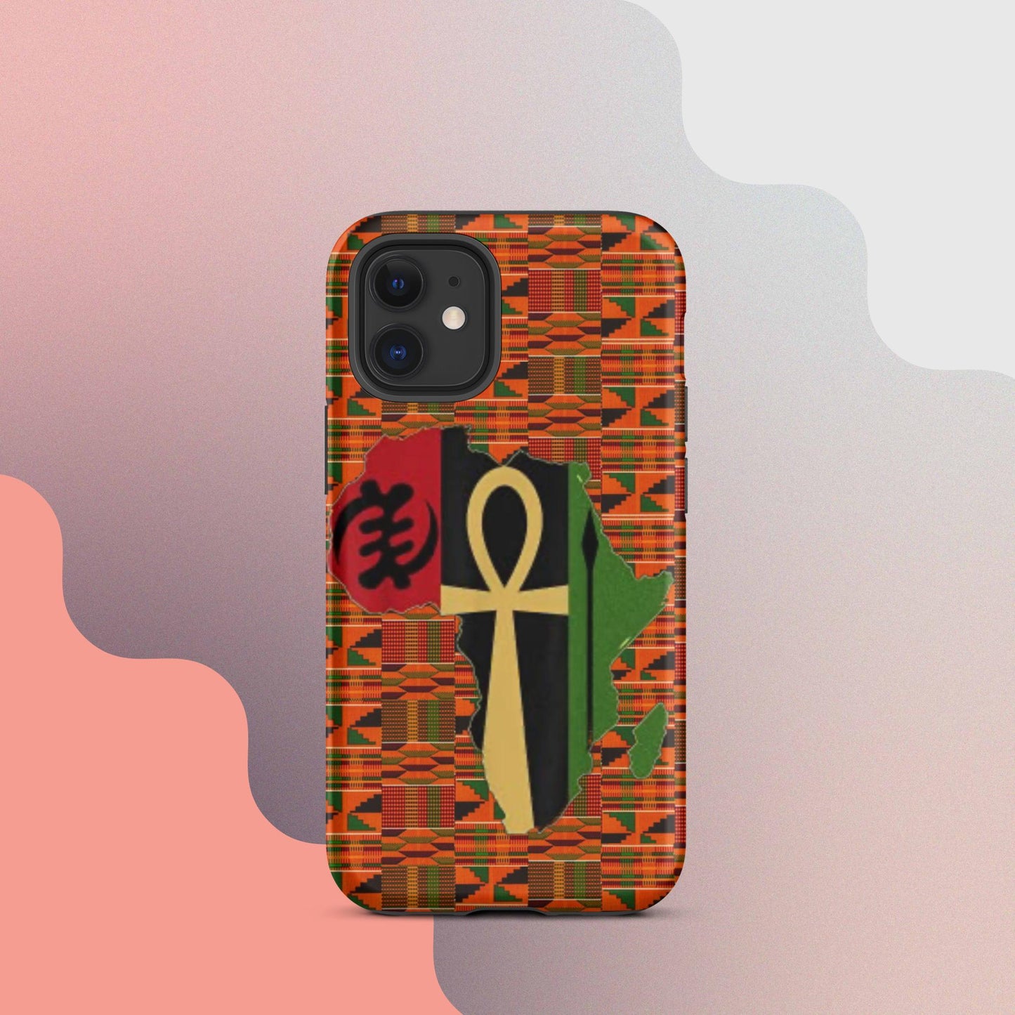 Tough Case for iPhone®, African phone case, Africa phone case