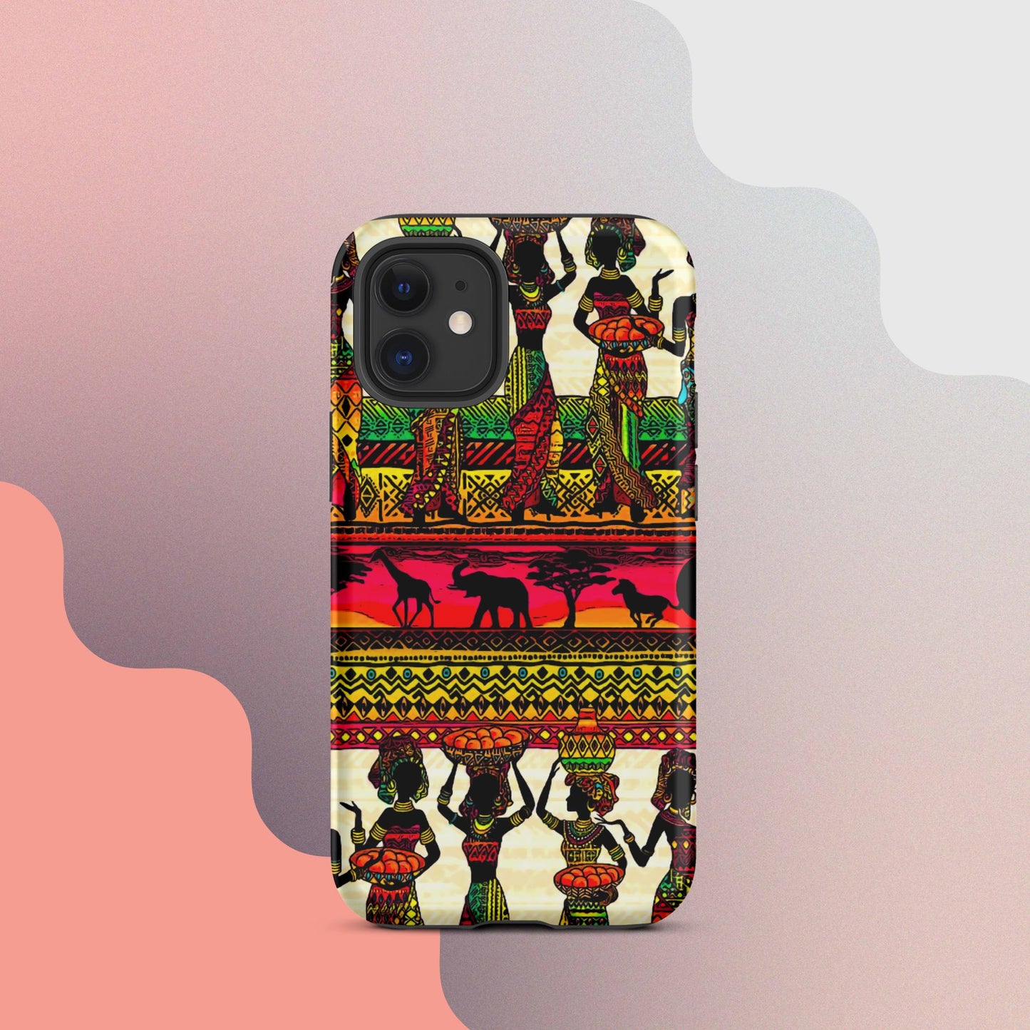 Tough Case for iPhone®, African Women phone case, Strong women case, iphone 15 case, iphone case for her, holiday phone case, people case