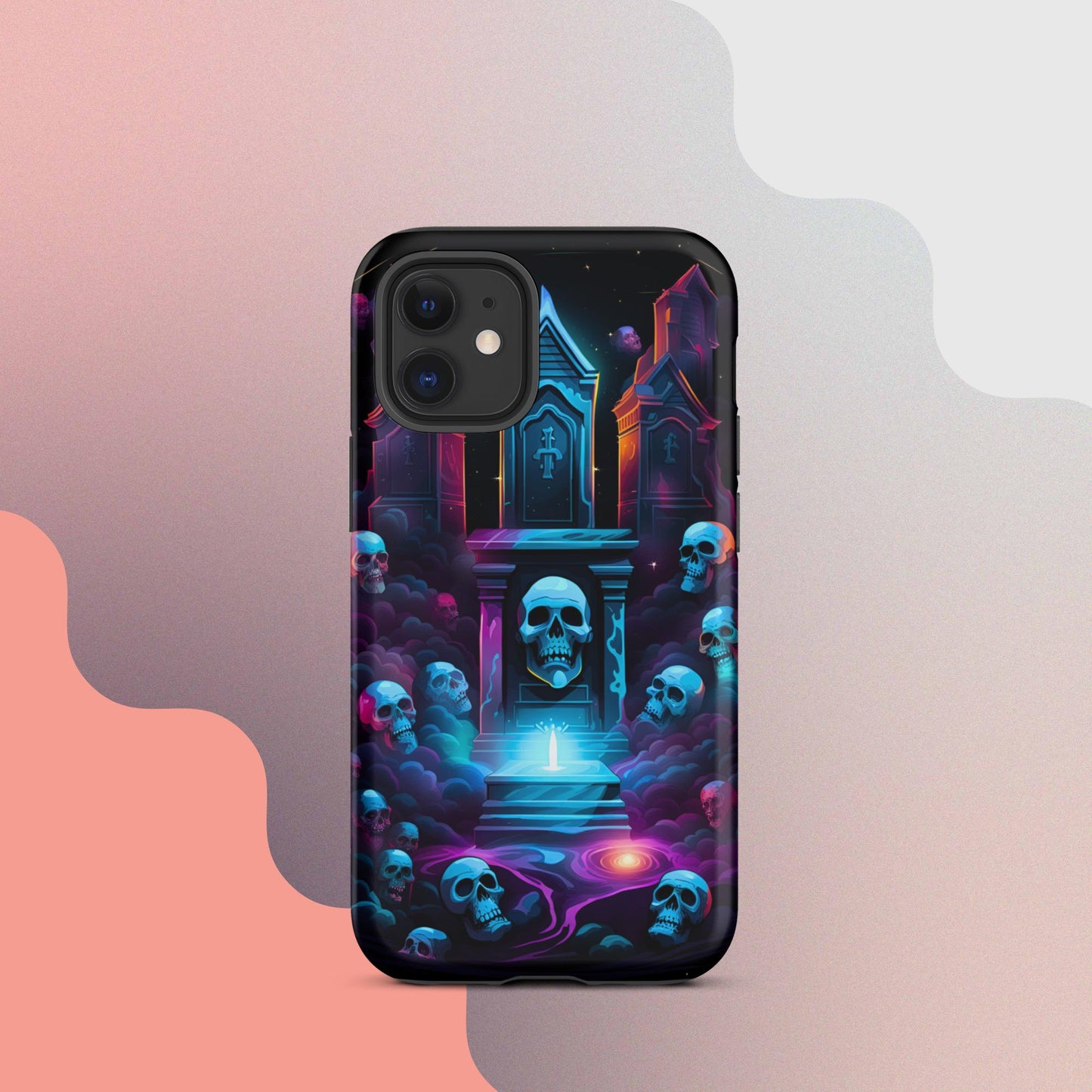 Tough Case for iPhone®, Halloween Cell phone Case, pumpkin cell phone case, iphone14, Iphone 13, iphone 12 halloween case,