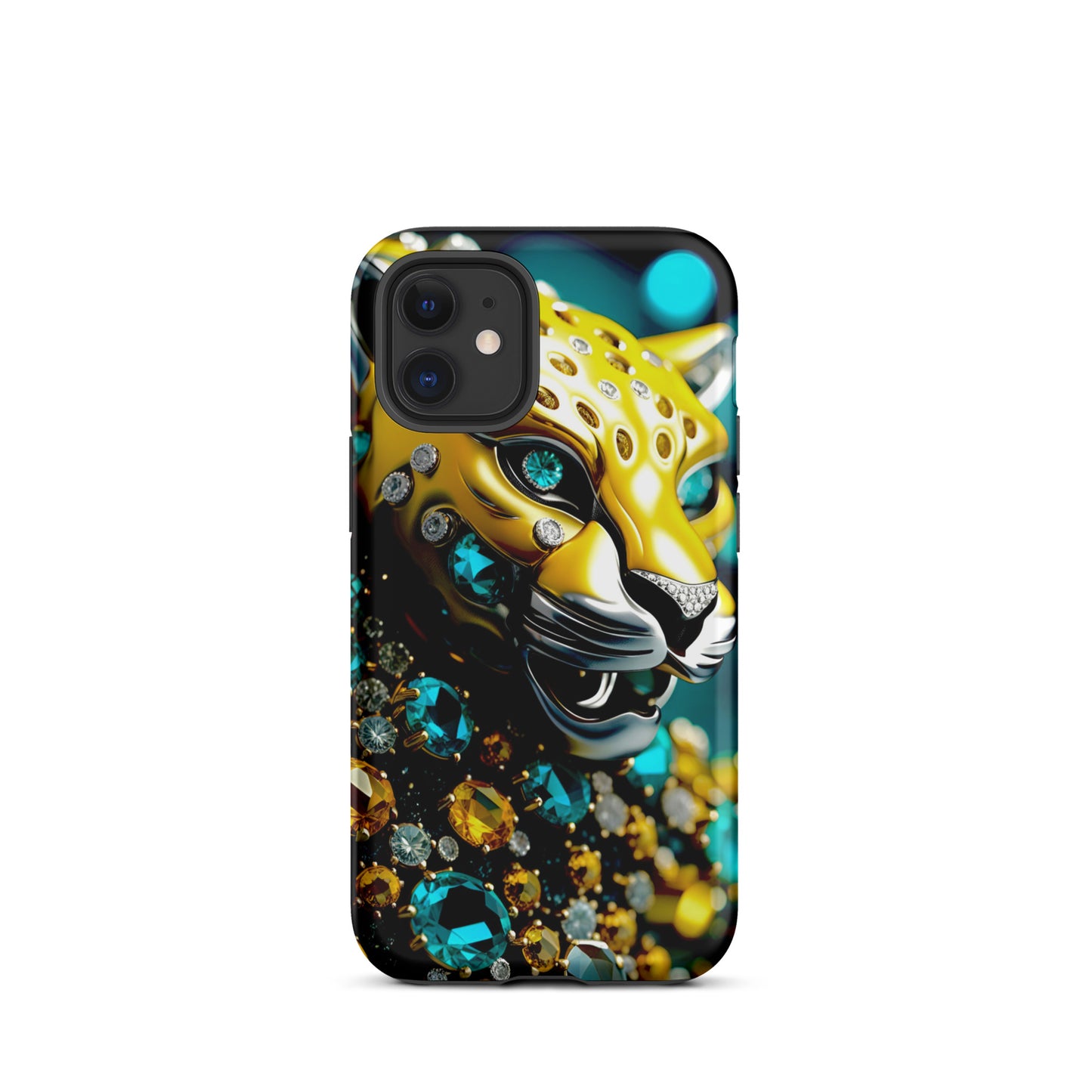 Jaguar Iphone case, yellow and teal Iphine case, Florida Iphone case, Tough Case for iPhone®