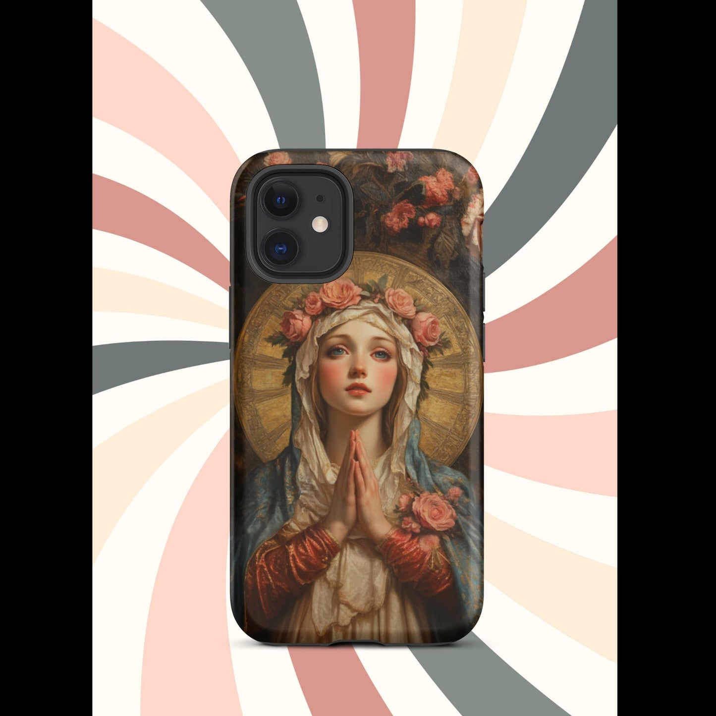 Tough Case for iPhone®, Virgin Mary, Religious phone case, iphone15, trending cell phone case, anutcase