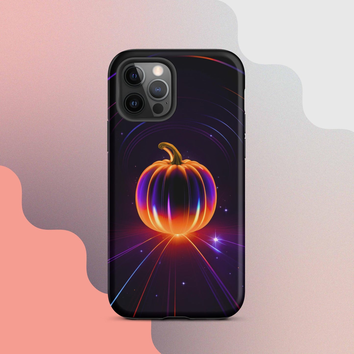 Tough Case for iPhone®, Halloween Cell phone Case, pumpkin cell phone case, iphone14, Iphone 13, iphone 12 halloween case,