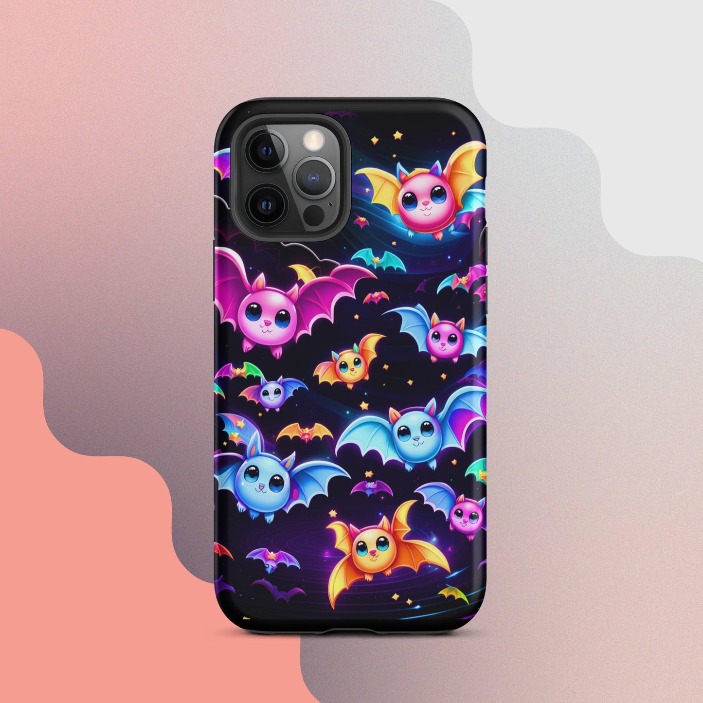 Tough Case for iPhone®, Halloween Cell phone Case, pumpkin cell phone case,  samsung phone caseiphone14, Iphone 13, iphone 12 halloween case, Cute bat case, adorable halloween case,