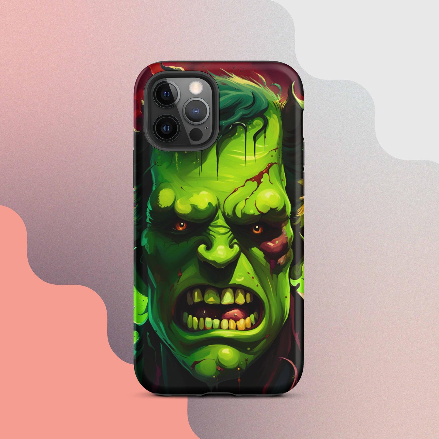 Tough Case for iPhone®,Tough Case for iPhone®, Halloween Cell phone Case, pumpkin cell phone case, iphone14, Iphone 13, iphone 12 halloween case,