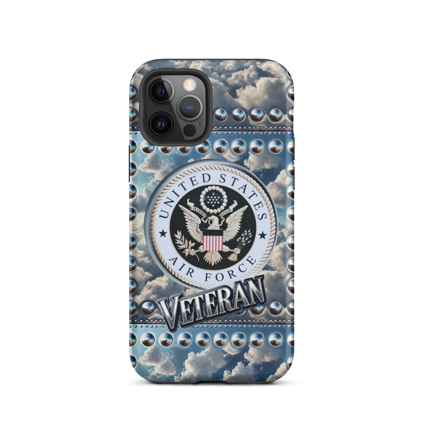 Airforce Veteran iphone case, Retired veteran phone case, anutcase, Tough Case for iPhone®, military phone case, air force phone case,