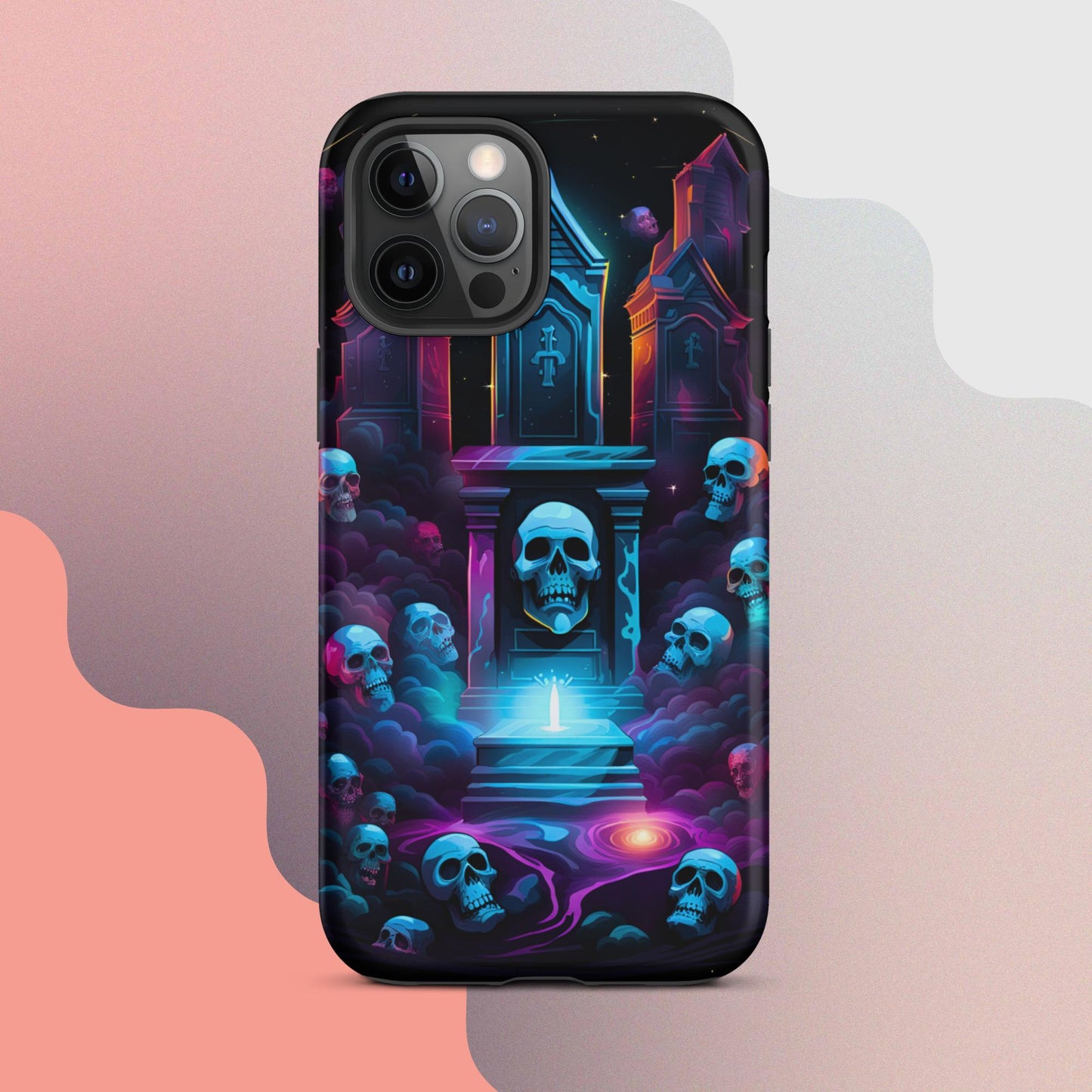 Tough Case for iPhone®, Halloween Cell phone Case, pumpkin cell phone case, iphone14, Iphone 13, iphone 12 halloween case,