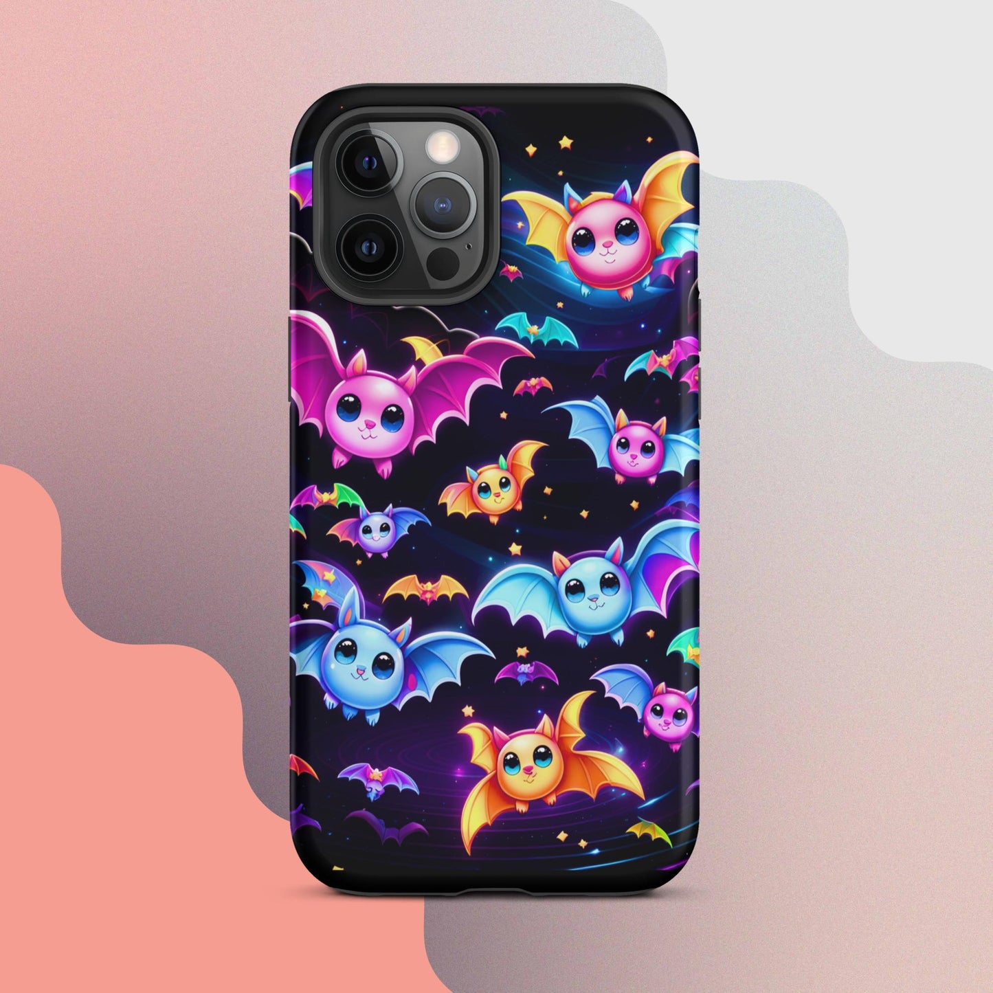 Tough Case for iPhone®, Halloween Cell phone Case, pumpkin cell phone case,  samsung phone caseiphone14, Iphone 13, iphone 12 halloween case, Cute bat case, adorable halloween case,