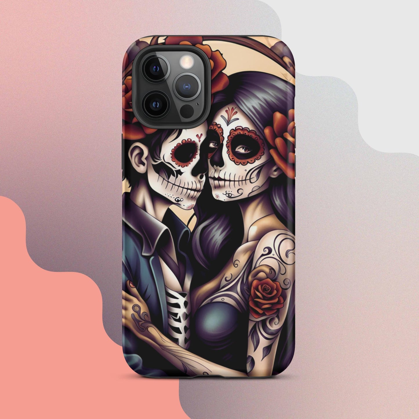 Day of the Dead Cell phone case, iphone halloween case, Halloween iphone case, Skeleton phone case,Tough Case for iPhone®