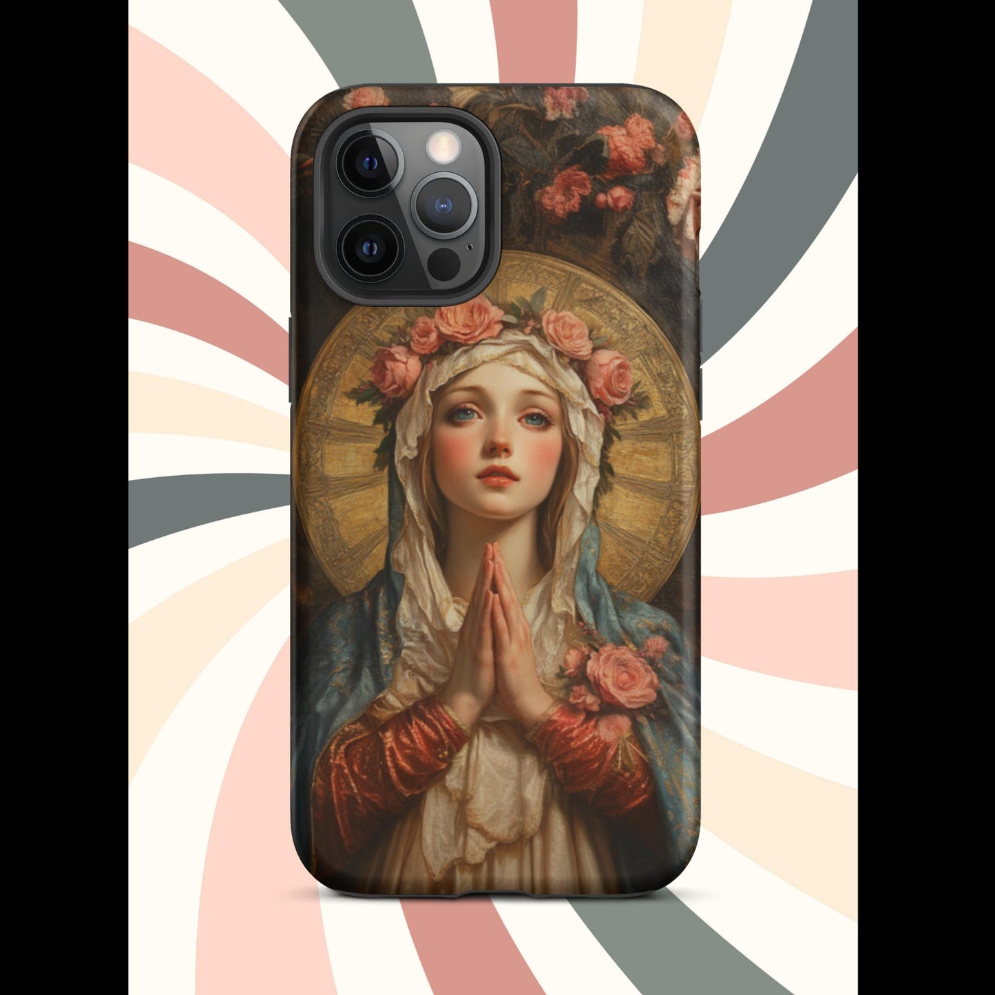 Tough Case for iPhone®, Virgin Mary, Religious phone case, iphone15, trending cell phone case, anutcase