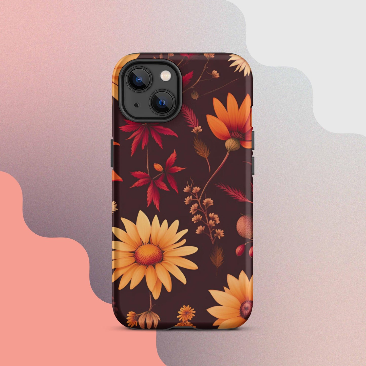 Wildflower phone case, iphone case for her, iphone 15, Tough Case for iPhone®