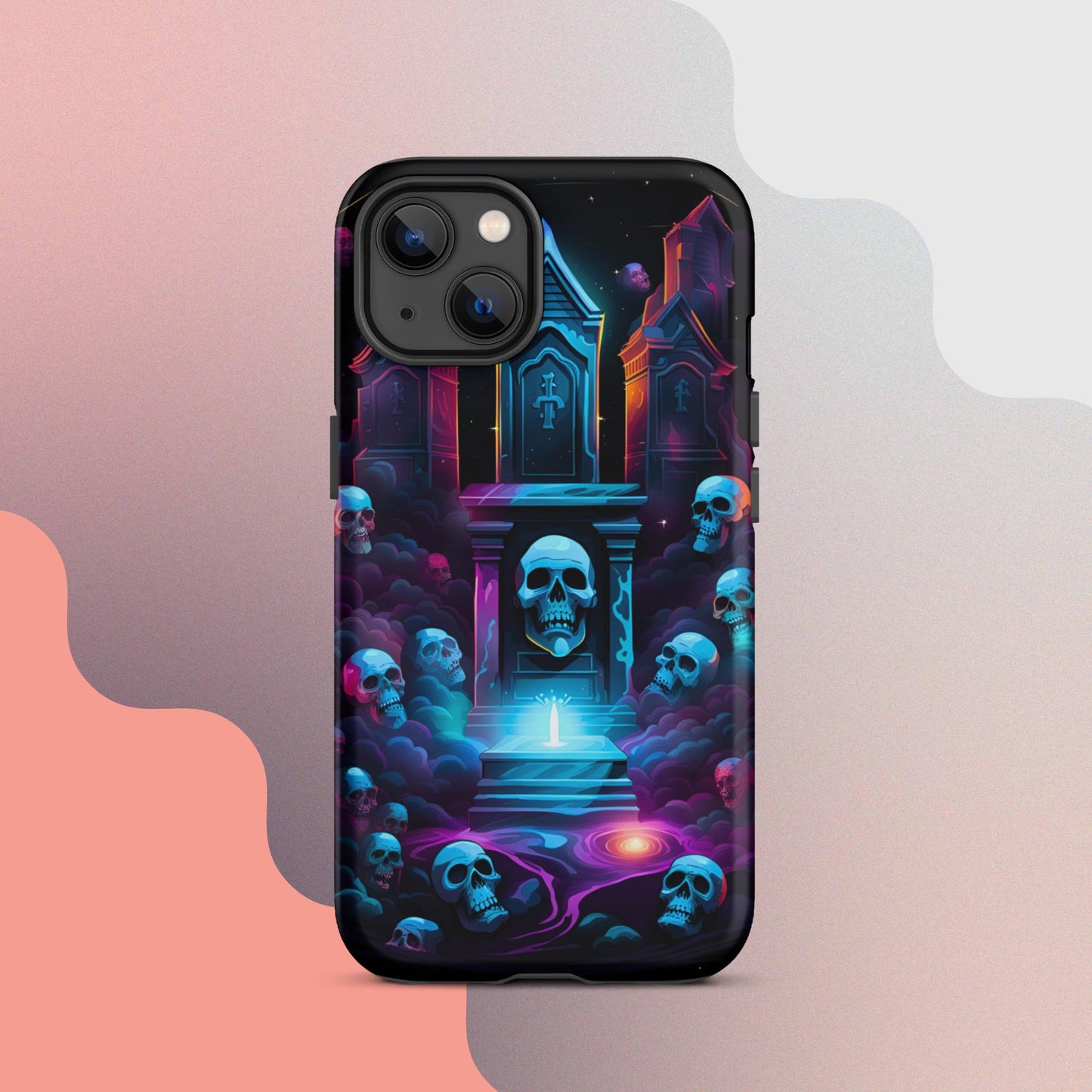 Tough Case for iPhone®, Halloween Cell phone Case, pumpkin cell phone case, iphone14, Iphone 13, iphone 12 halloween case,