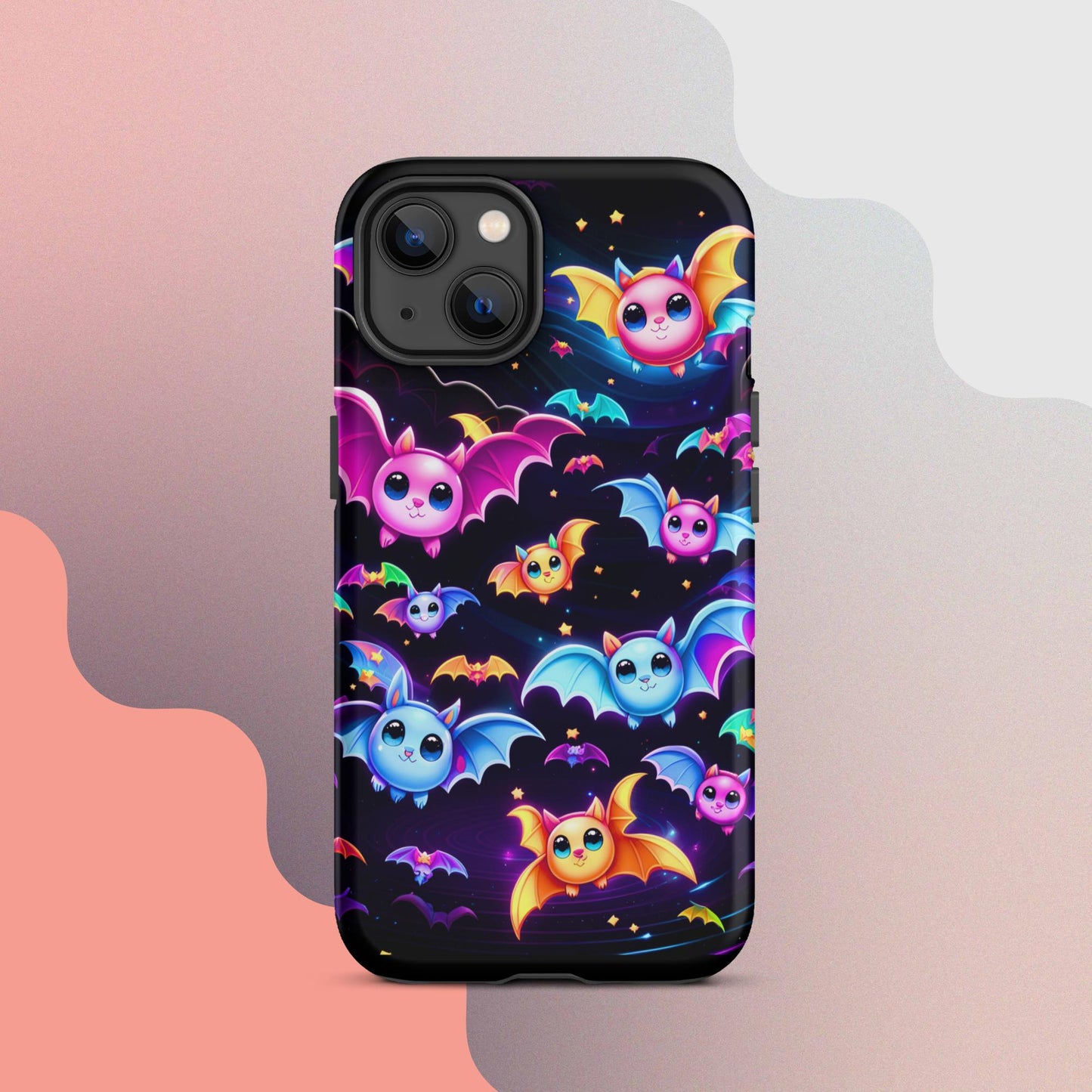 Tough Case for iPhone®, Halloween Cell phone Case, pumpkin cell phone case,  samsung phone caseiphone14, Iphone 13, iphone 12 halloween case, Cute bat case, adorable halloween case,